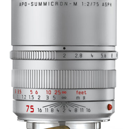 Leica APO-Summicron-M 75 f/2 ASPH. Silver Anodized